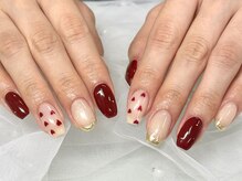 ネイルネージュ 錦糸町(Nail Neige)/持ち込み（ハート/フレンチ)