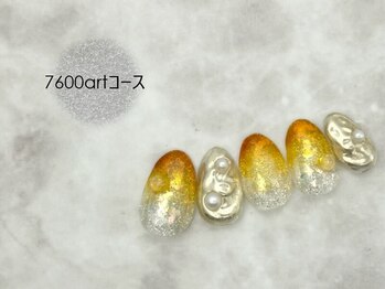 スターネイル プラス 本町店(Star Nail plus)/ミラーニュアンスart