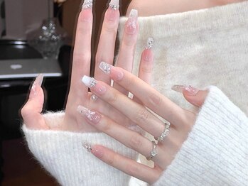 ナユキネイル 渋谷店(NA.YUKI NAIL)/華やかアート