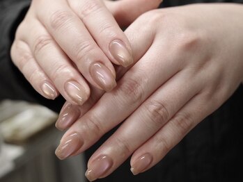 シーズネイル 渋谷店(She's nail)の写真/【写真マグネットワンカラー¥6980】上品シンプル&大人可愛いArtも用意!大人女性が足しげく通う!安い&可愛い