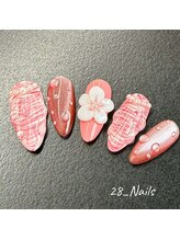 28ネイル 阿佐ヶ谷店/夏・海・マンスリーデザイン