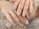 平日限定☆ラメキラ夏ネイル♪