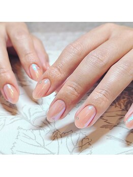 ネイルアンドまつげエクステ専門サロン スリー(THREE)/オーロラミラー