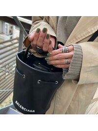 グリーンマグネットネイル♪♪