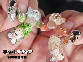 痛ネイル/キャラクターネイル