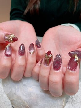 ステムネイル 下北沢(stem nail)/リボンネイル