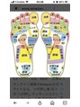 ボディメンテ 大足 三宮店(BODY MAINTE)&nbsp;足ツボの図です。お疲れ箇所で感じ方も違うはず。