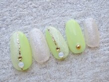 カトルナフ(quatre fois neuf)/パステルライムシャインネイル