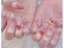 レッド ツイード チーク