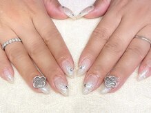 アンドシュシュネイル(&CHOU CHOU nail)/ラメグラデーション