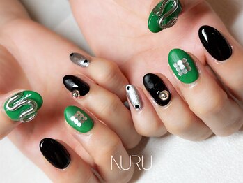 ヌル ネイル 新宿(NURU NAIL)/個性派/韓国個性派/画像持ち込み