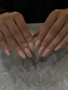 ロミー(Rommy)/オーロラフラッシュネイル