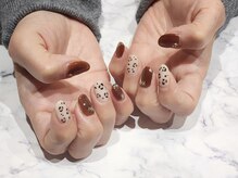アミックスネイル(Amix nail)/レオパードデザイン