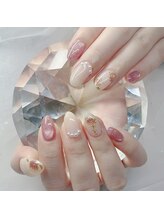 エリクサーネイル 長堀橋(Elixir Nail)/長堀橋限定春ネイル♪