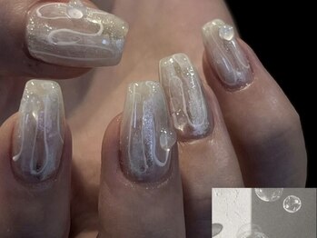 ラクエ(Laque)/クリアネイル 透け感 ぷっくり