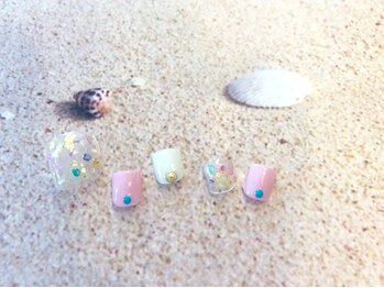 ネイルサロン ル リアン(Nailsalon Le lien)/フットサンプル