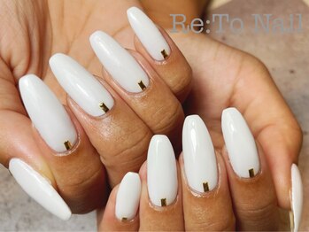 リトネイル 綾瀬(Re:To Nail)/ワンカラー×スタッズ