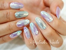 スタイリッシュネイルズ(Stylish Nails)/6月オーロラヴェール 