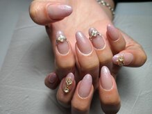 ビーベルネイル(B.Bell Nail)/ラメグラデーションネイル