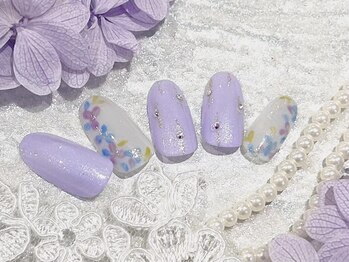 ネイルサロン ロゼプリュム/紫陽花クーポン
