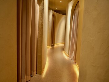 ヒミツ 東銀座店(HIMITSU)/こだわりの高級佐官壁紙使用