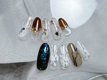 ラックス 神戸元町(LAX)/定額トレンドニュアンスネイル