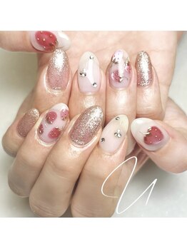 スタジオ結(STUDIO結)/ジューシーいちごネイル