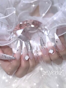 ルコル(LUCOL)の写真/【深夜3時まで営業♪】忙しい女性のキレイを応援！お仕事帰りや家事育児の合間にも◎長さだし/マグネット