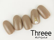 スリーネイルプラスアイラッシュ(Threee Nail+Eyelash)/ストーンネイル