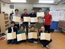 I.S.E.深部組織 筋膜リリースセンター/セミナー修了の記念撮影