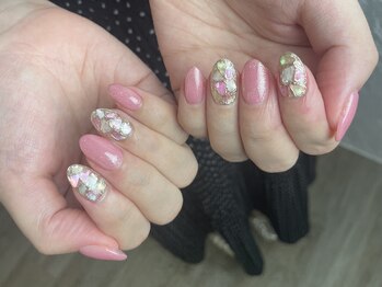 プライズアイリス アイラッシュ 池袋東口店(prize Iris eyelash)/シェルタイルネイル