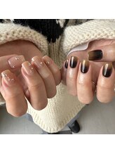 タグネイル(tag nail.)/ニュアンスアシンメトリー