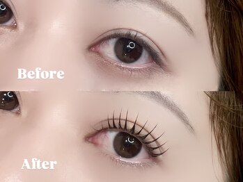 モクバイエイチ 立川南口店(MOC by h)/☆束感まつげパーマ