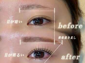 スイートブリンク(Suite blink)/眉毛wax × まつ毛パーマ