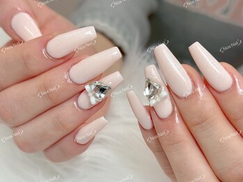 ノア ネイル(Noa Nail)/ワンカラー ピンク色 パーツ