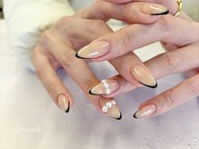 春シンプルネイル