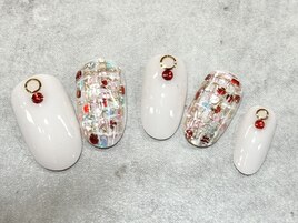 ツイードnail