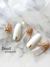 ディーネイル(Dnail)/ワンカラーとフレンチネイル♪