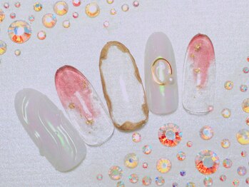 ネイル シエル(nail ciel)/[2]アート付定額コース◆￥5300