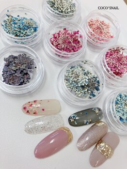 ココズネイル(COCO'SNAIL)/押し花