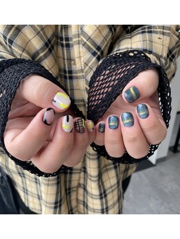 インクバイノック(INC by noq)/9/21 anju お持ち込みデザイン