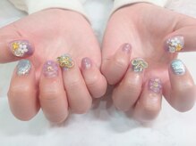 ユカリンゴ(Yukaringo)/成人式ネイル