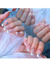 ツキカドットネイル(tsukika.nail)/【BIJOU FRENCH】