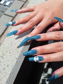 夏☆フラッシュネイル