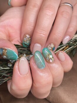 ナカネイル(Nakanail)/自爪ジェルネイル