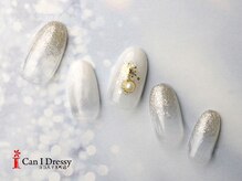 キャンアイドレッシー ヨコハマ元町店(Can I Dressy)/雪の結晶/グラデーション