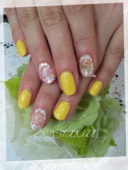 クリスタルネイル ボンベルタ橘店(CRYSTAL NAIL)/夏ネイル
