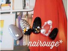 ネイル―ジュ 札幌大通店(nairouge*)/白黒ツイード♪