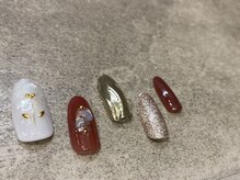 テラスアヴェダ ららぽーとエキスポシティ(Terrace AVEDA)/フラワーネイル￥7700(税込)