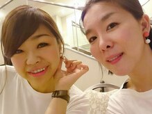 サロンドオー(salon de eau)/須田（左）と阿河（右）です♪